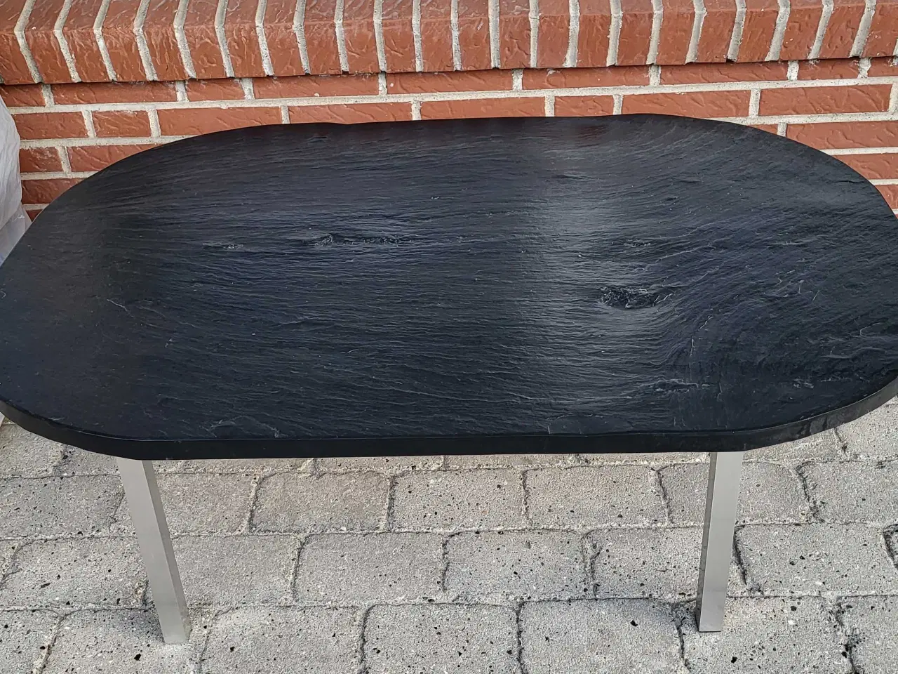 Billede 2 - Sofabord I sort skifer