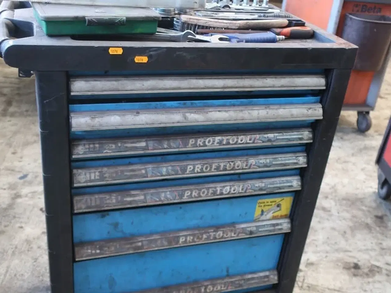 Billede 1 - Værktøjsvogn med div. Værktøj