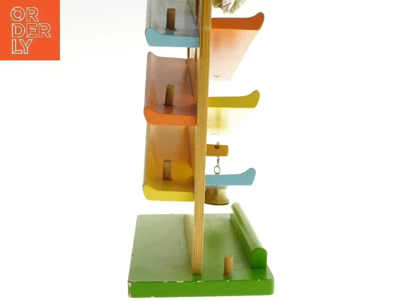 Billede 2 - Trælegebane med kugler (str. 26x13x35 cm)