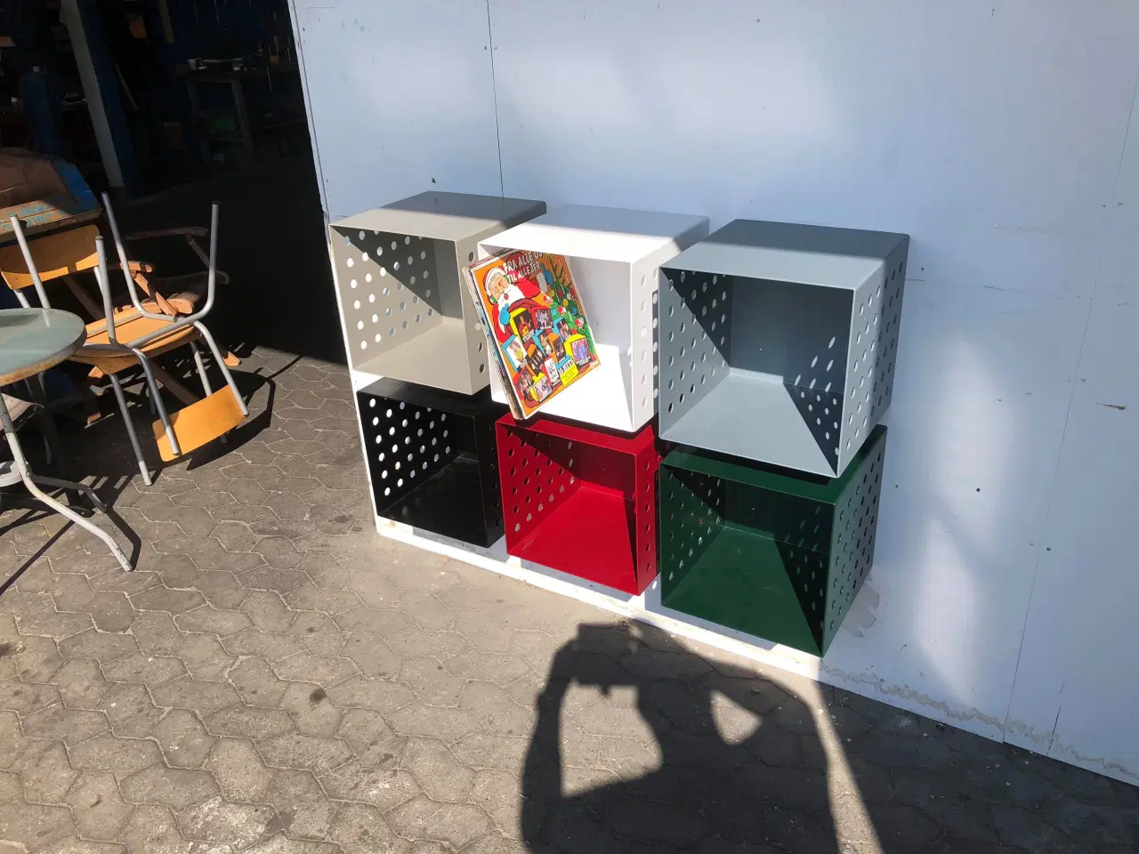 Billede 2 - Vinyl kasser i metal