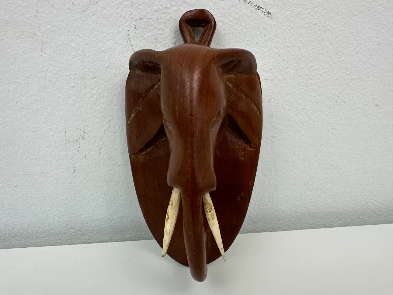 Billede 8 - Retro elefant relief i teak