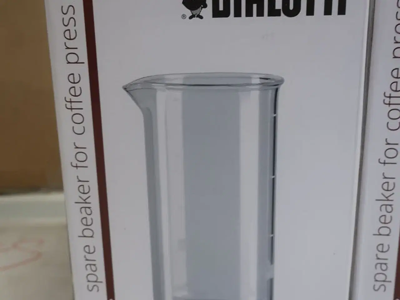 Billede 2 - Kaffekoger + 2 stk. reserve glaskander stempelkaffe BIALETTI