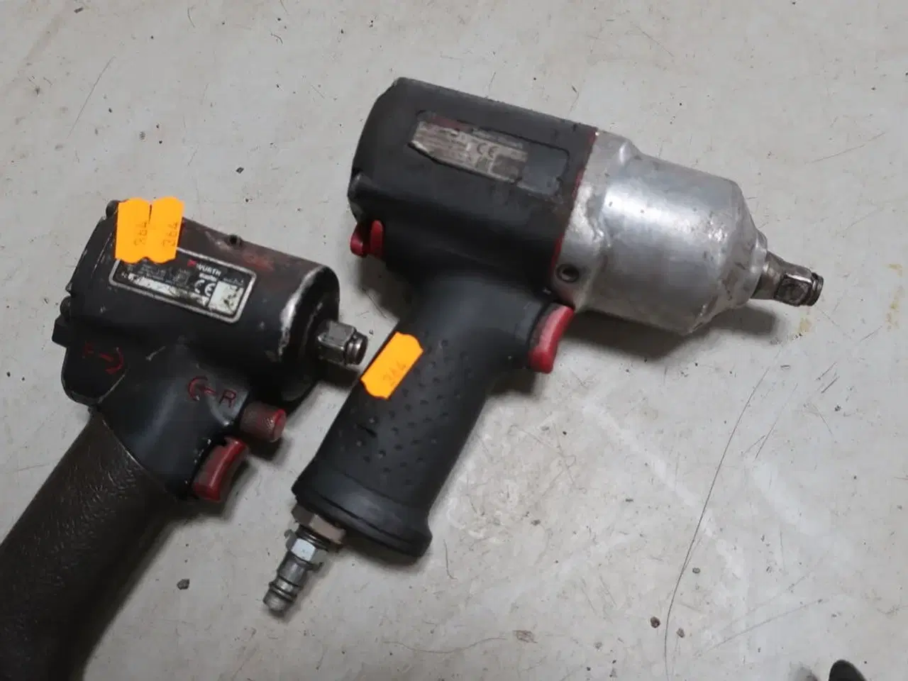 Billede 3 - 2 stk. luftslagnøgler samt slibemaskine