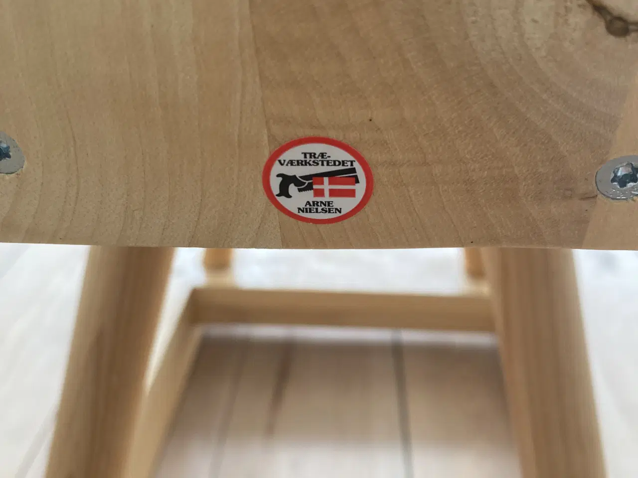 Billede 3 - Gyngehest i træ “Arne Nielsen”