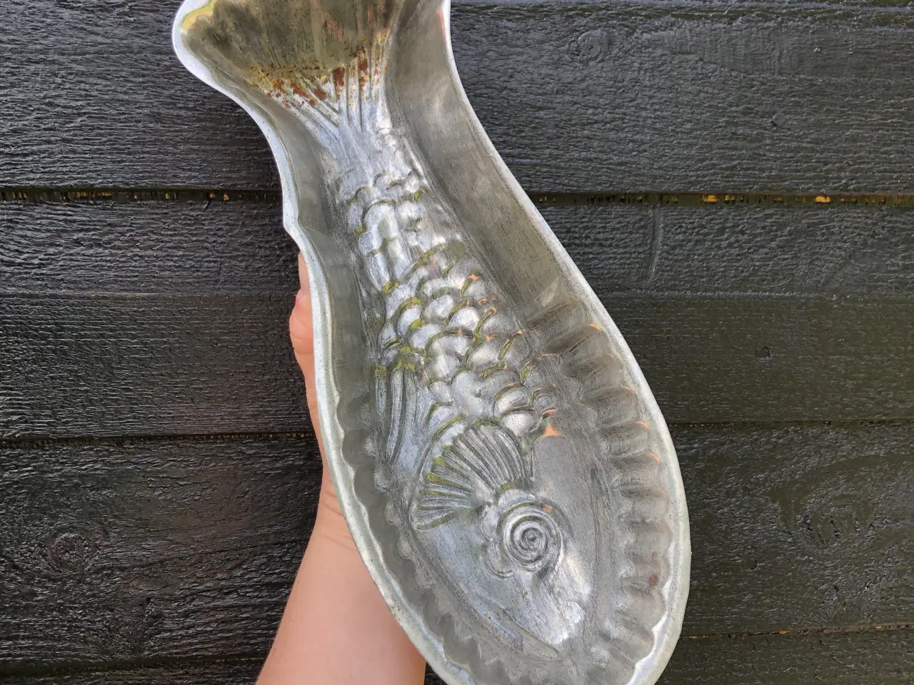 Billede 3 - Skøn Retro fiskeform til vægophæng