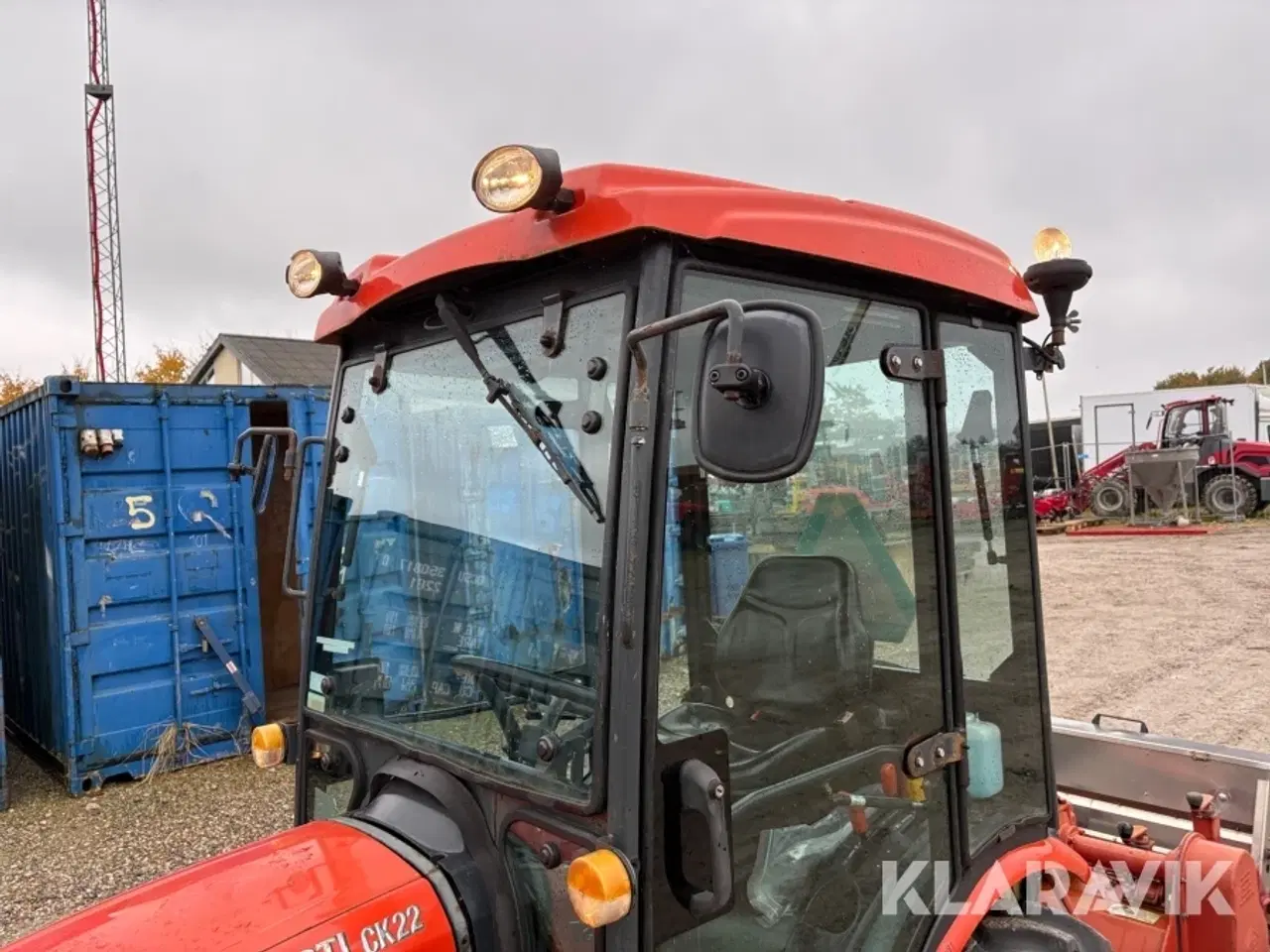 Billede 7 - Traktor m. stennedlægningsfræser Kioti CK22 HST