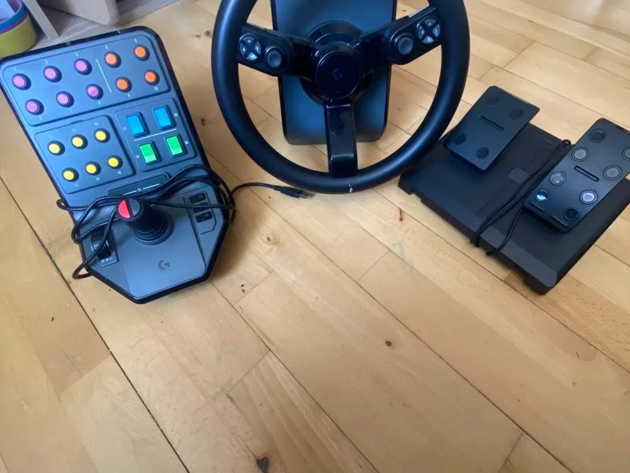 Billede 2 - Logitech G Saitek Farm Sim Bundle rat og pedaler m