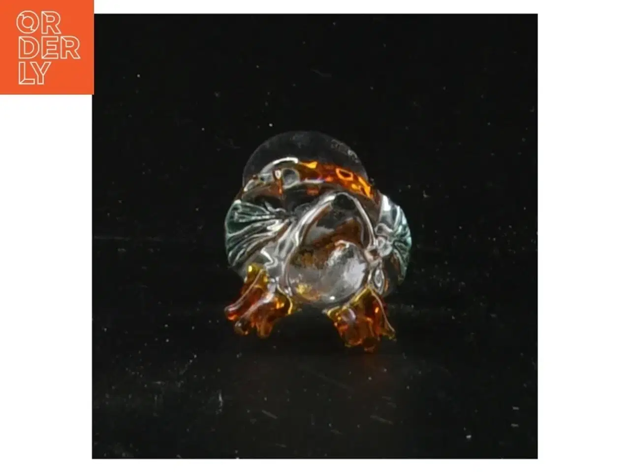 Billede 2 - Glashåndværk uglefigur (str. 5 cm)