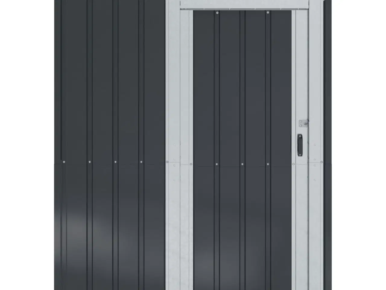 Billede 6 - Haveskure Antracit 137 x 81 x 180 cm Metal
