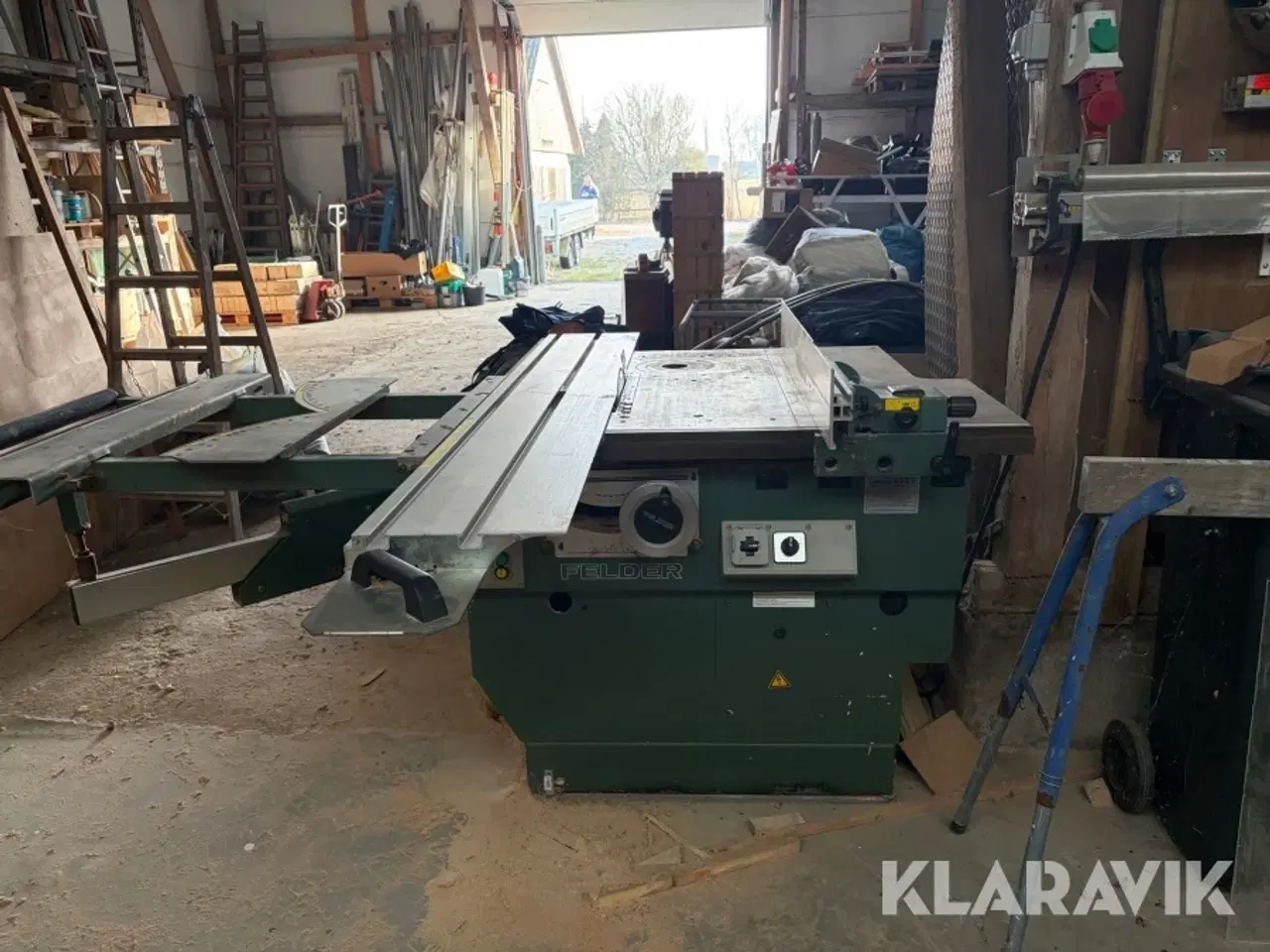 Billede 6 - Formatsav Felder KFS-37 med fræser