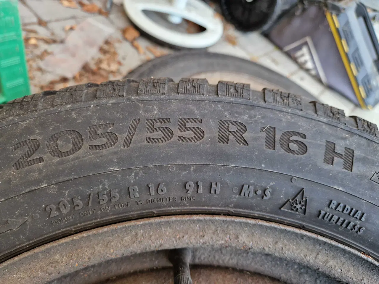 Billede 4 - Vinterdæk på hjul 205/55R16