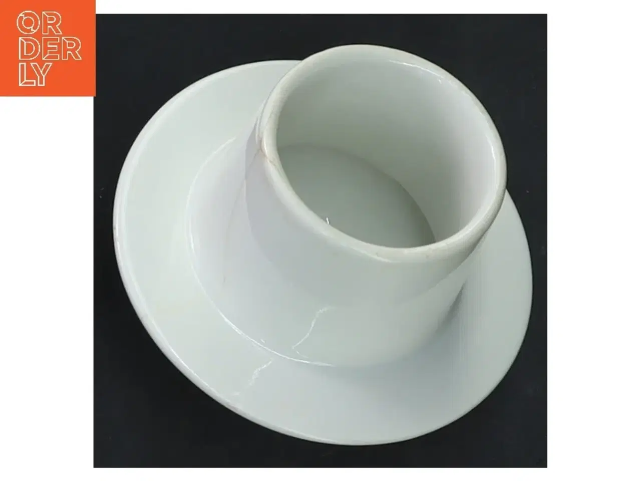 Billede 5 - Tekande i porcelæn med musselmalet dekoration fra Royal Copenhagen (str. 24x20 cm)
