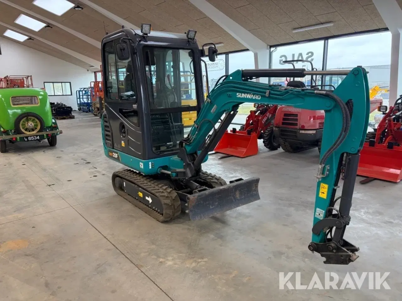 Billede 7 - Minigraver Sunward SWE 20F