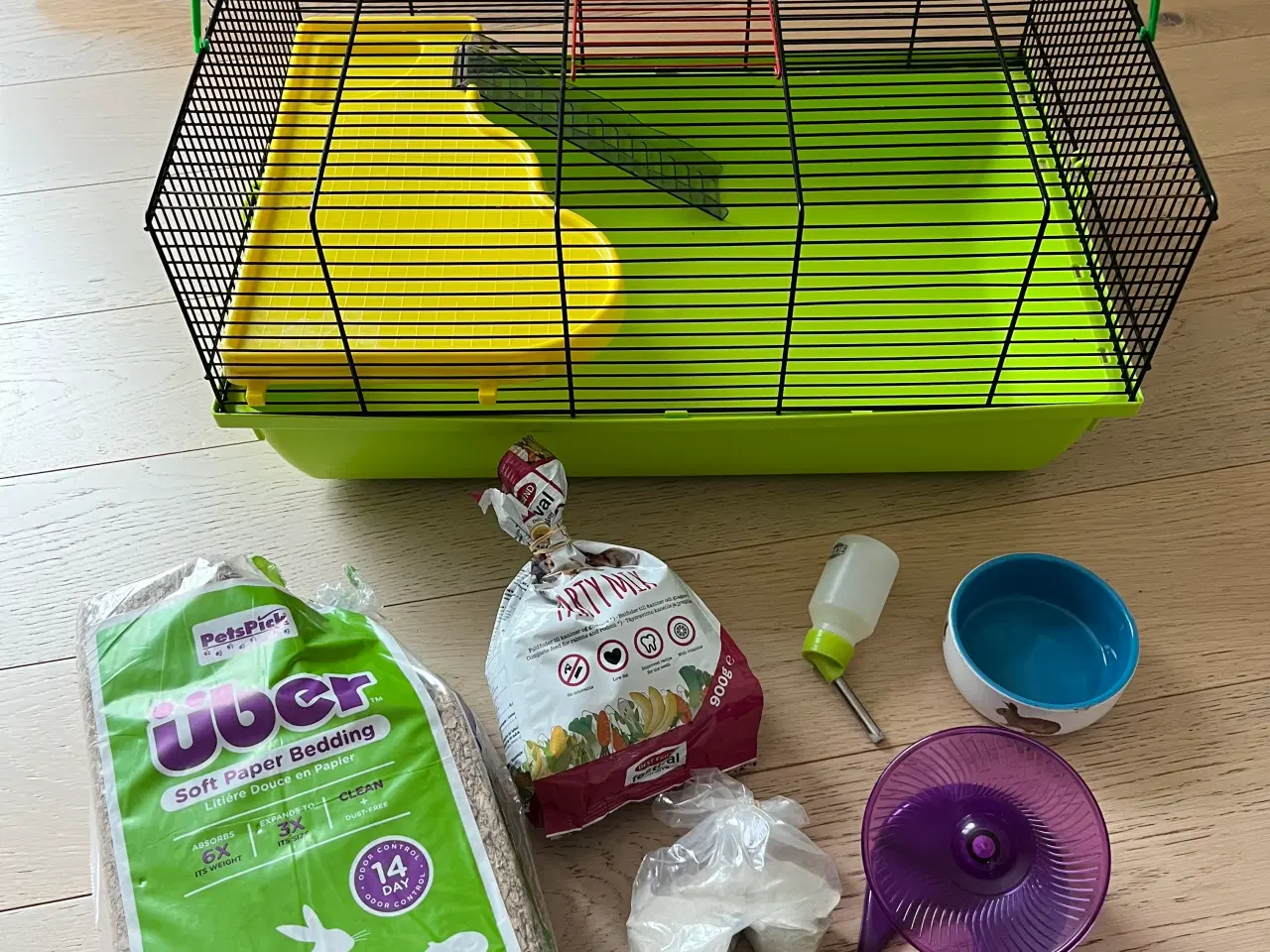 Billede 1 - Hamsterbur med tilbehør