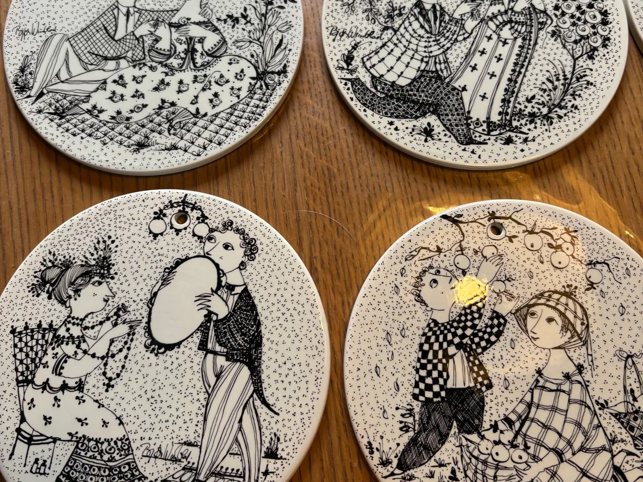 Billede 3 - Wiinblad platter