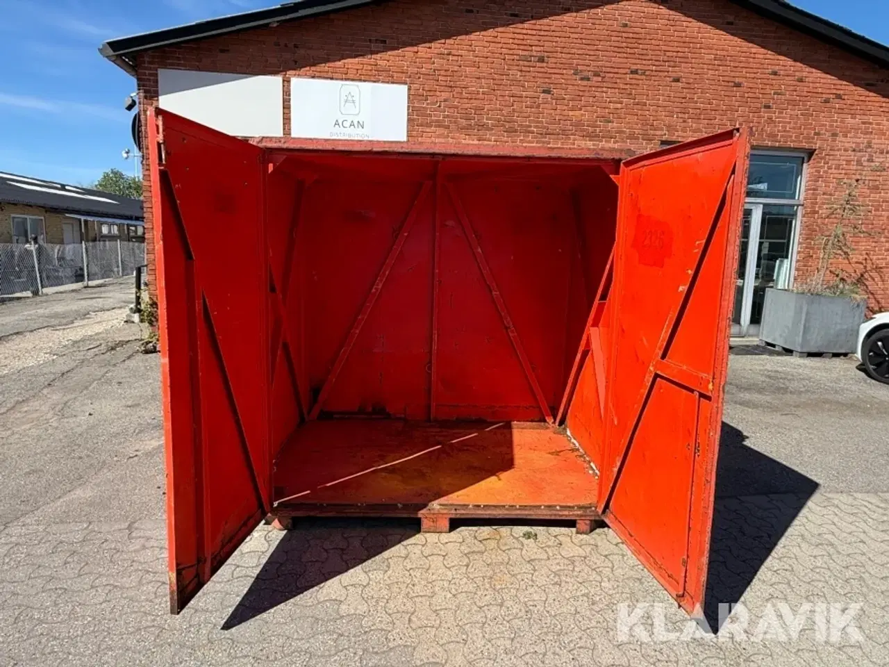 Billede 3 - Lukket container 1 styk
