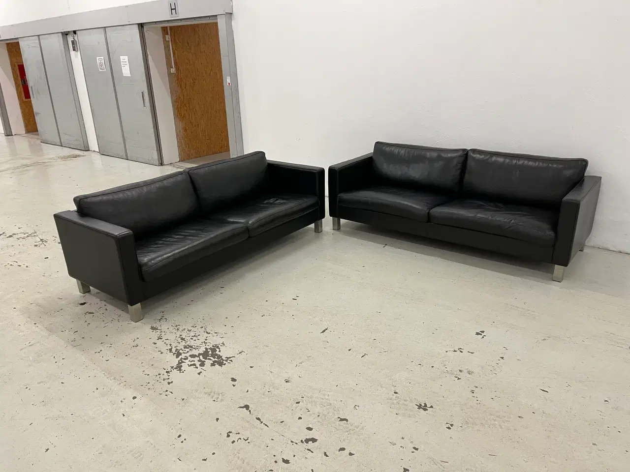 Billede 1 - Mogens Hansen MH321 3+2,5 Pers sofaer sort premium