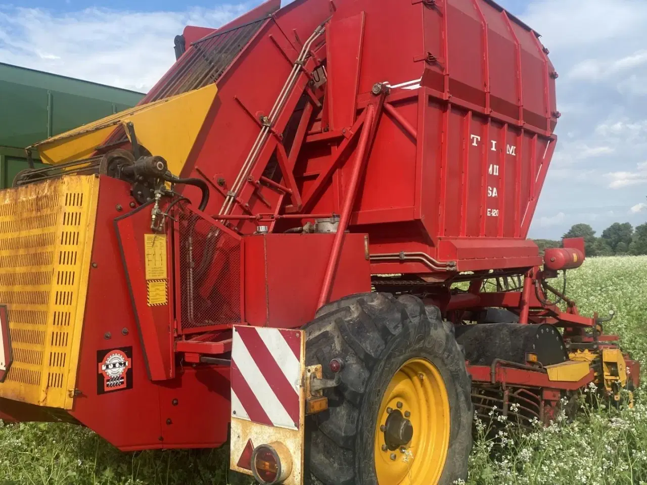 Billede 1 - Tim tea120, el-ventiler. Meget velholdt maskine.