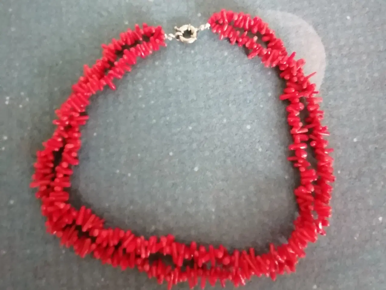 Billede 1 - Smuk Koral Halskæde