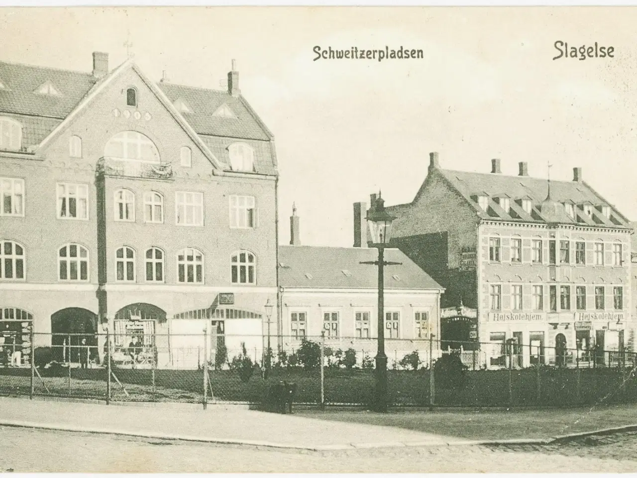 Billede 1 - Slagelse. Schweizerpladsen, 1908