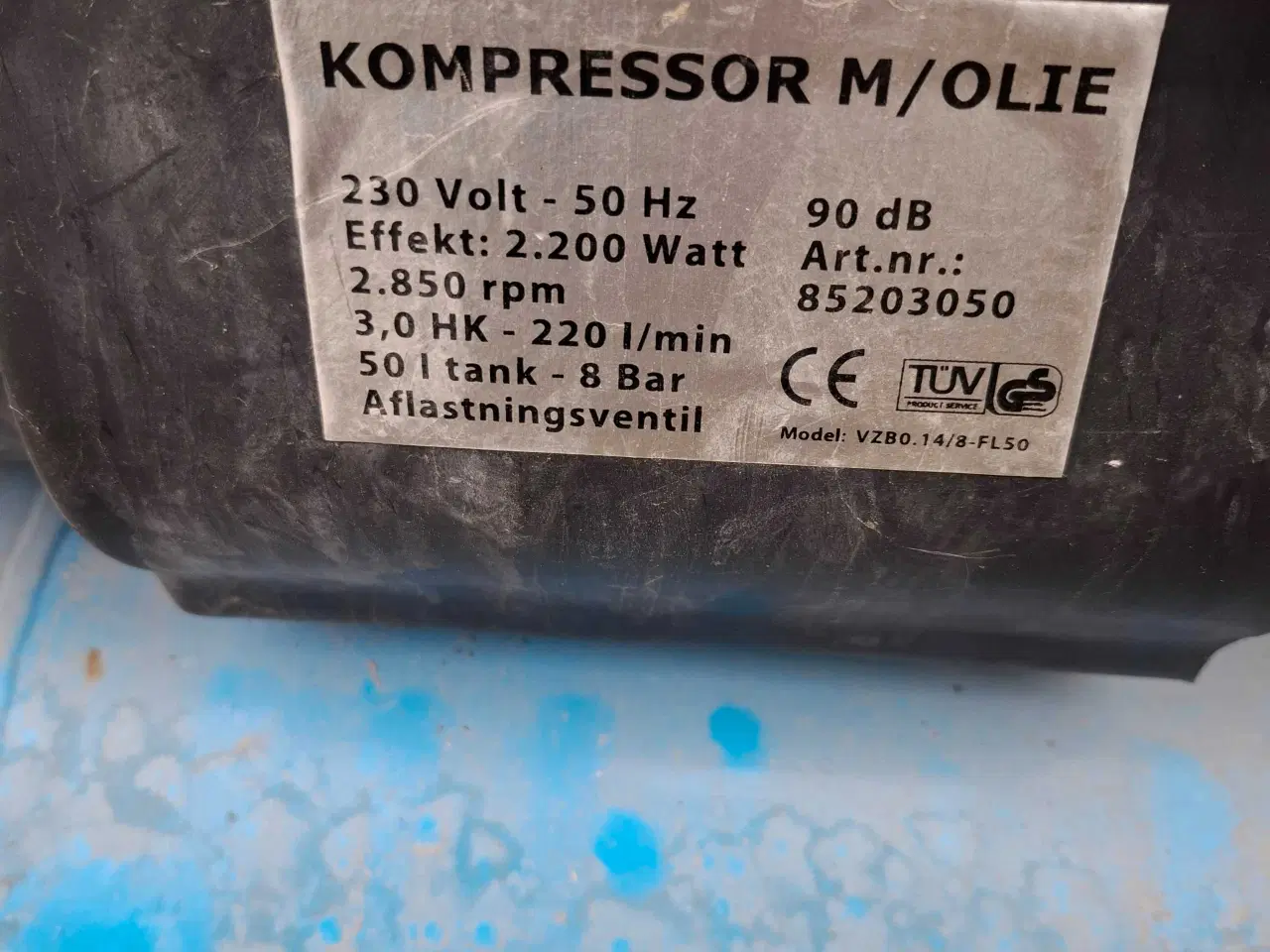 Billede 2 - Kompressor 50 l