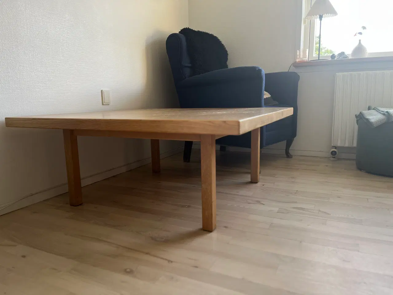 Billede 4 - Sofabord Wegner. Mat lakkert egetræ