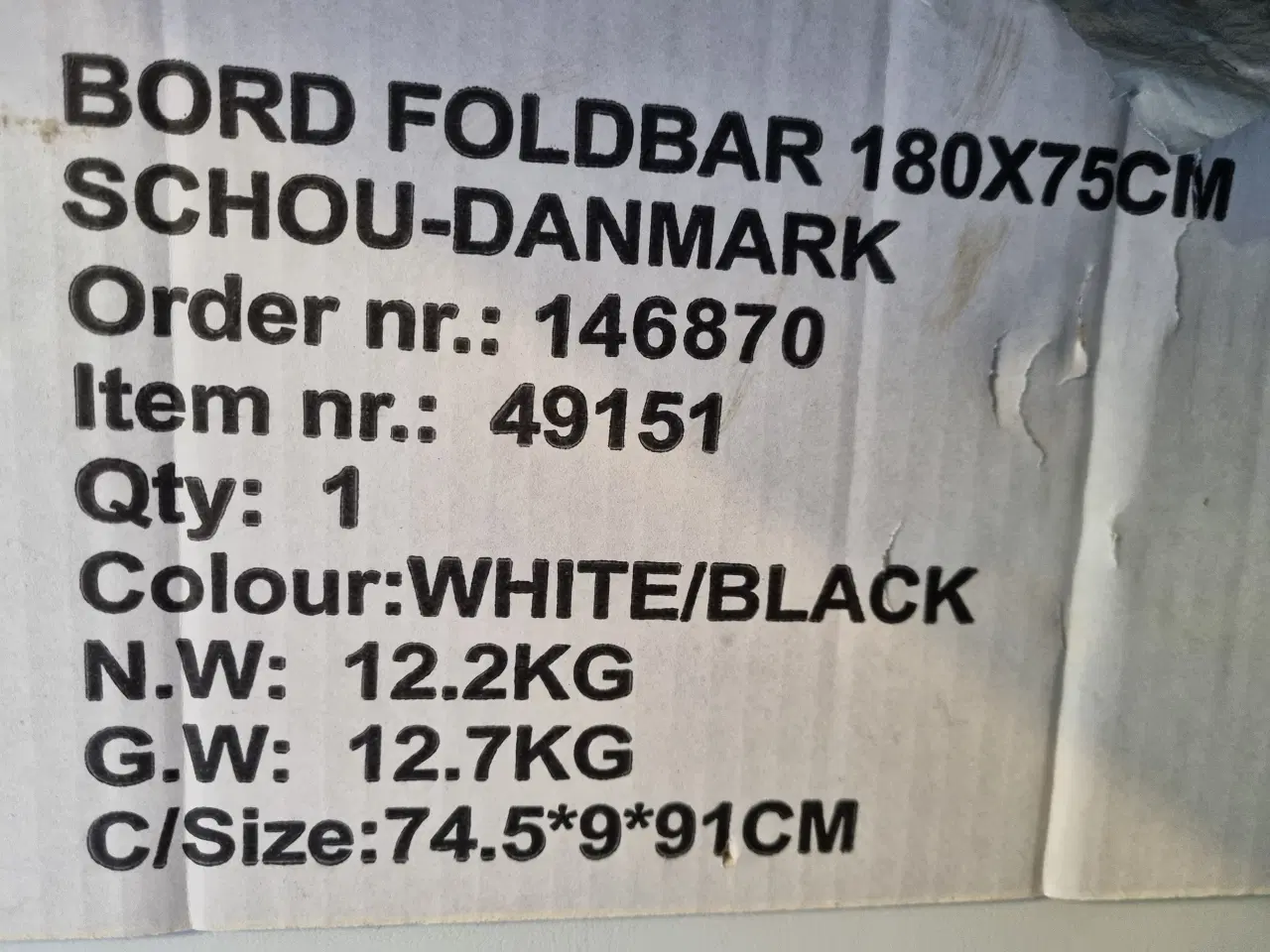 Billede 1 - ¤ stole og bord