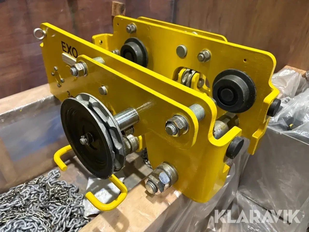 Billede 3 - Løbekat med talje Exo 3 tons - med side og endeforskydning