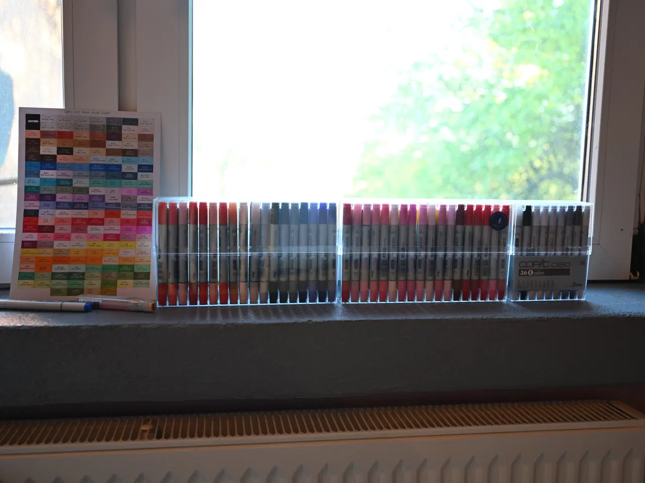 Billede 1 - komplet copic ciao sæt 180 farver