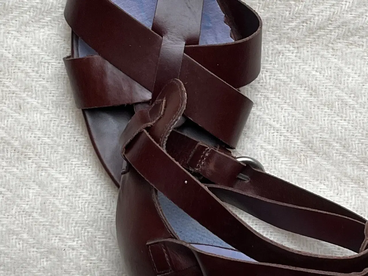 Billede 8 - Troppa sandaler i mørkebrunt skind