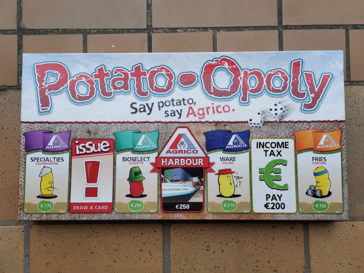 Billede 1 - Kartoffel Monopoly Potato-Opoly Brætspil