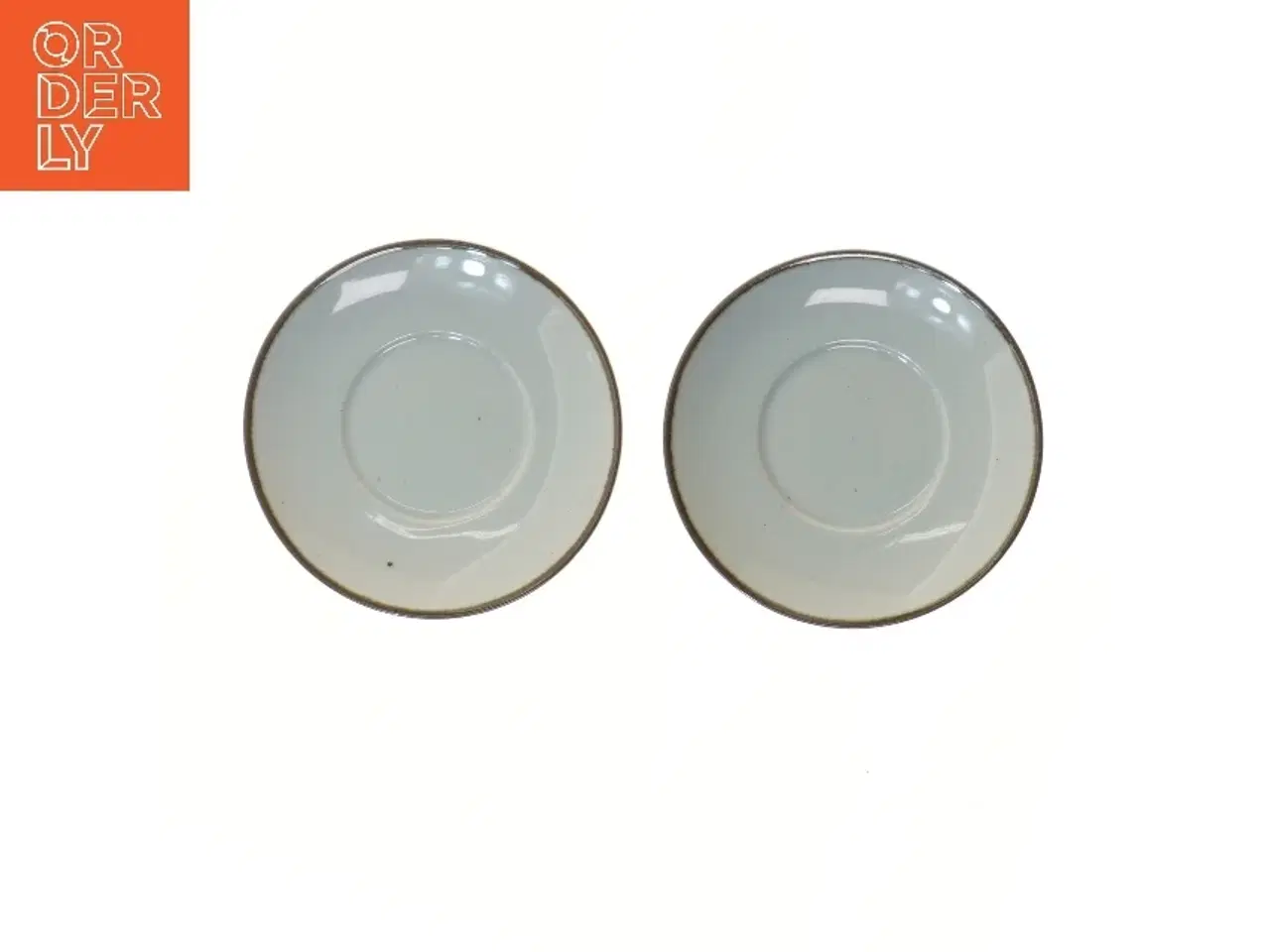 Billede 1 - Små tallerkener/ porcelænsunderkopper (str. Ø 15,5 cm)