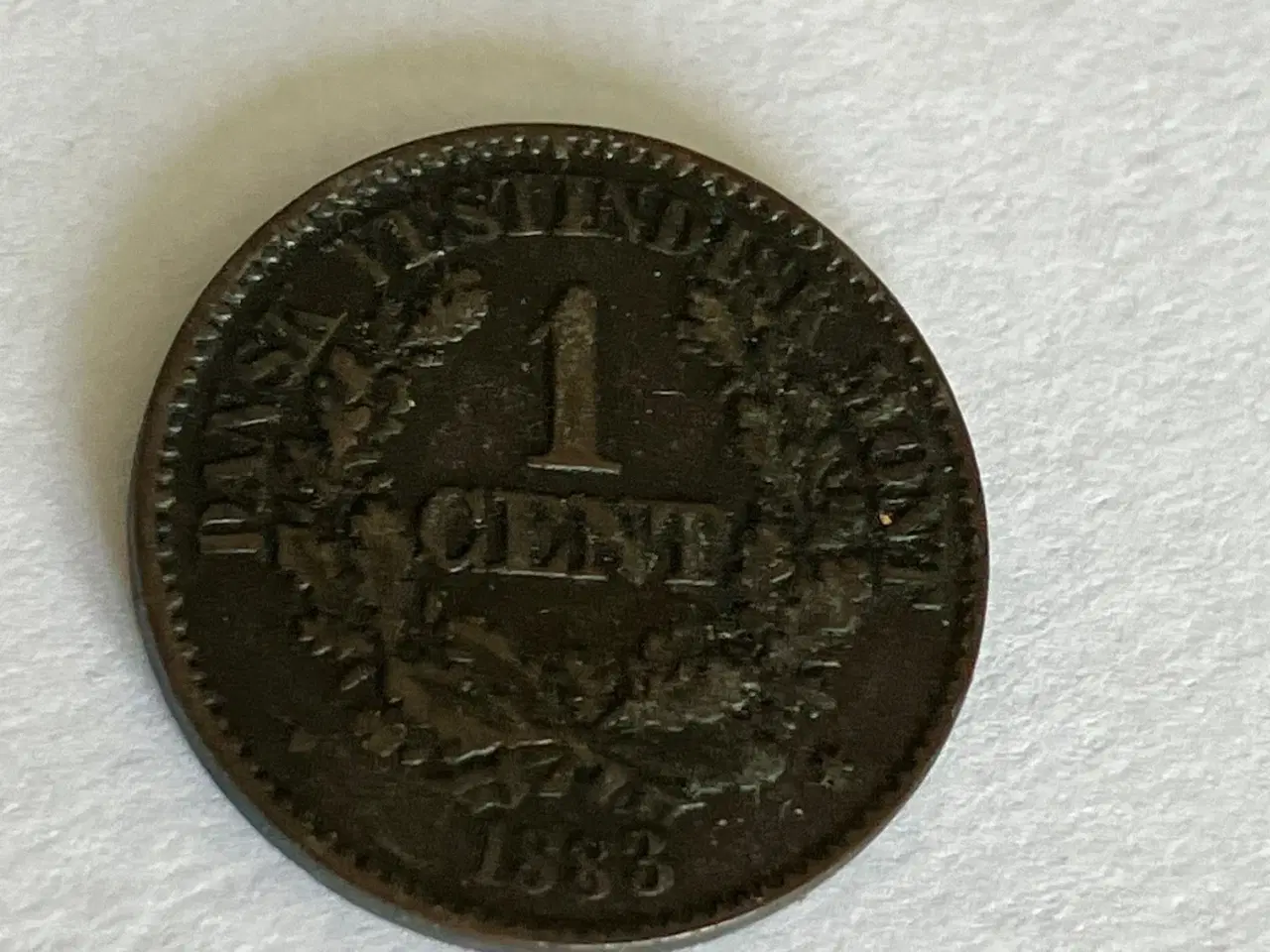 Billede 1 - 1 Cent Dansk Vestindien 1883