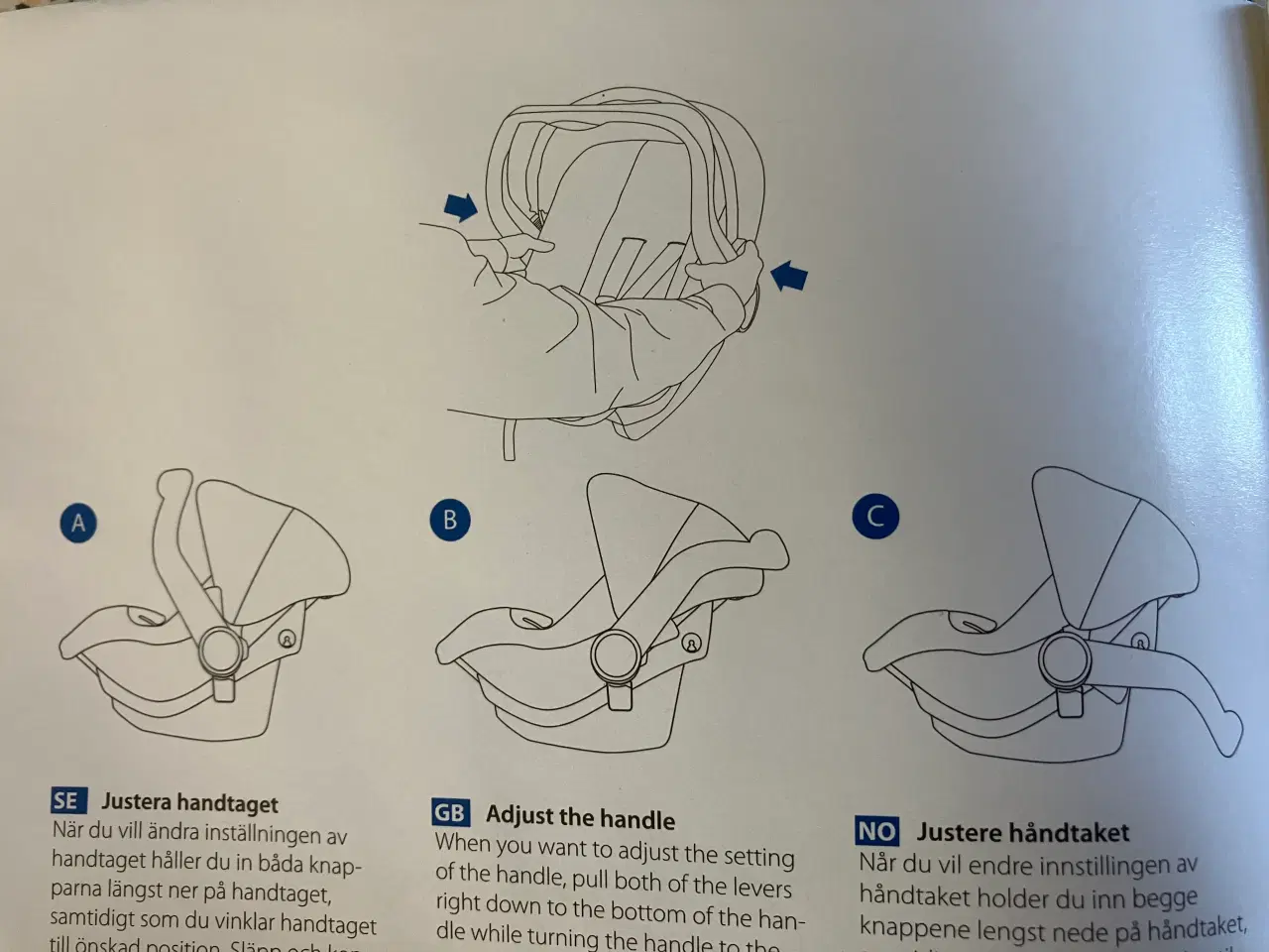 Billede 3 - Brio Primo infant carrier.  