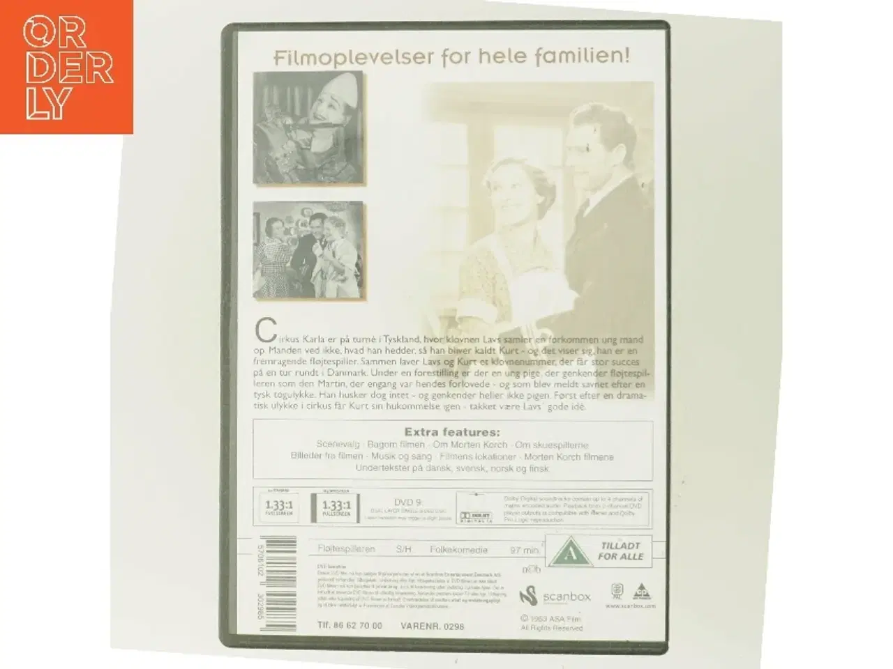 Billede 3 - Fløjtespilleren med Poul Reichhardt (DVD)