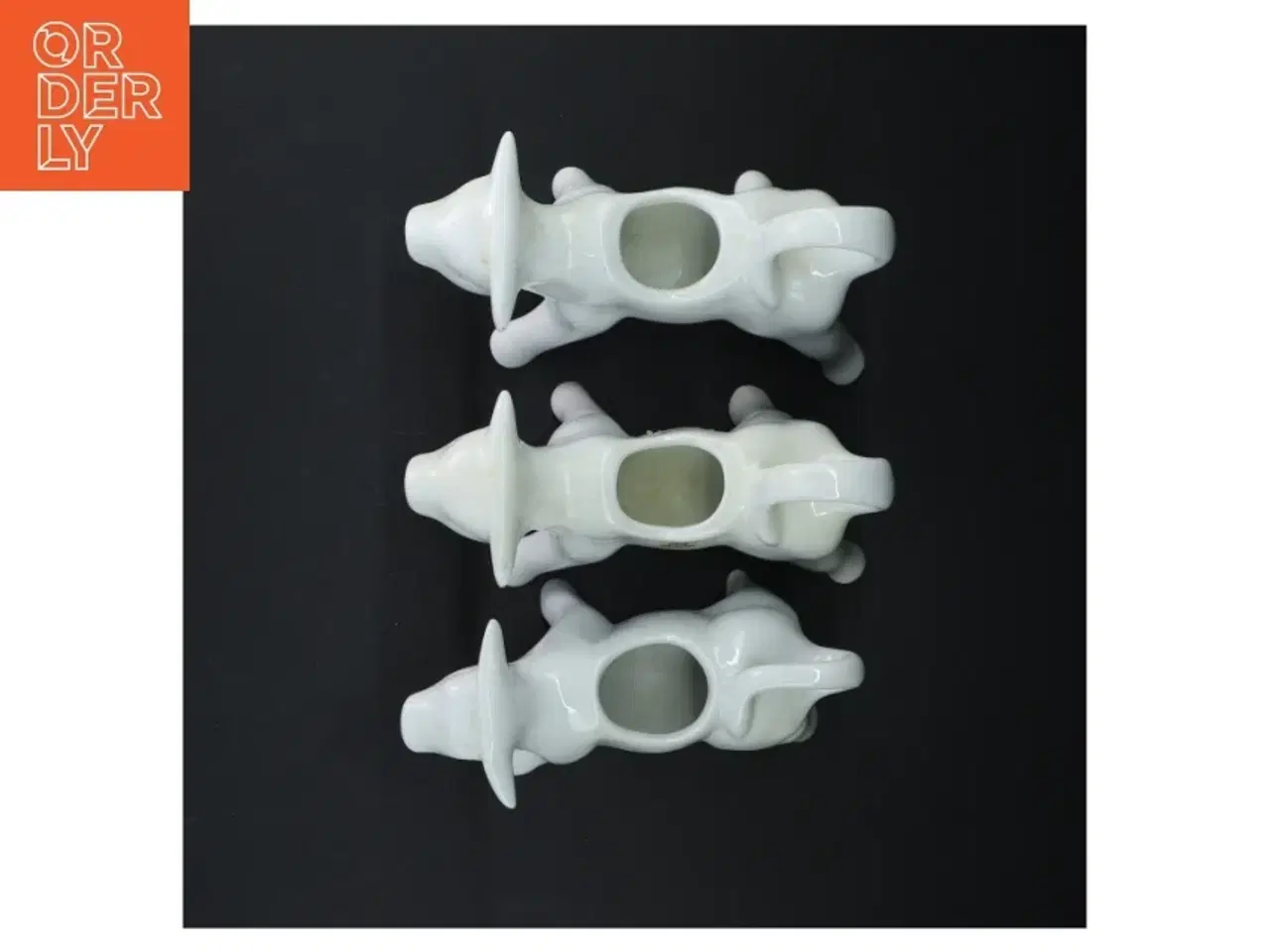 Billede 5 - Galzone mælke fløde kander formet som køer fra Galzone (str. 18 cm. og 18 cm. og 17 cm)