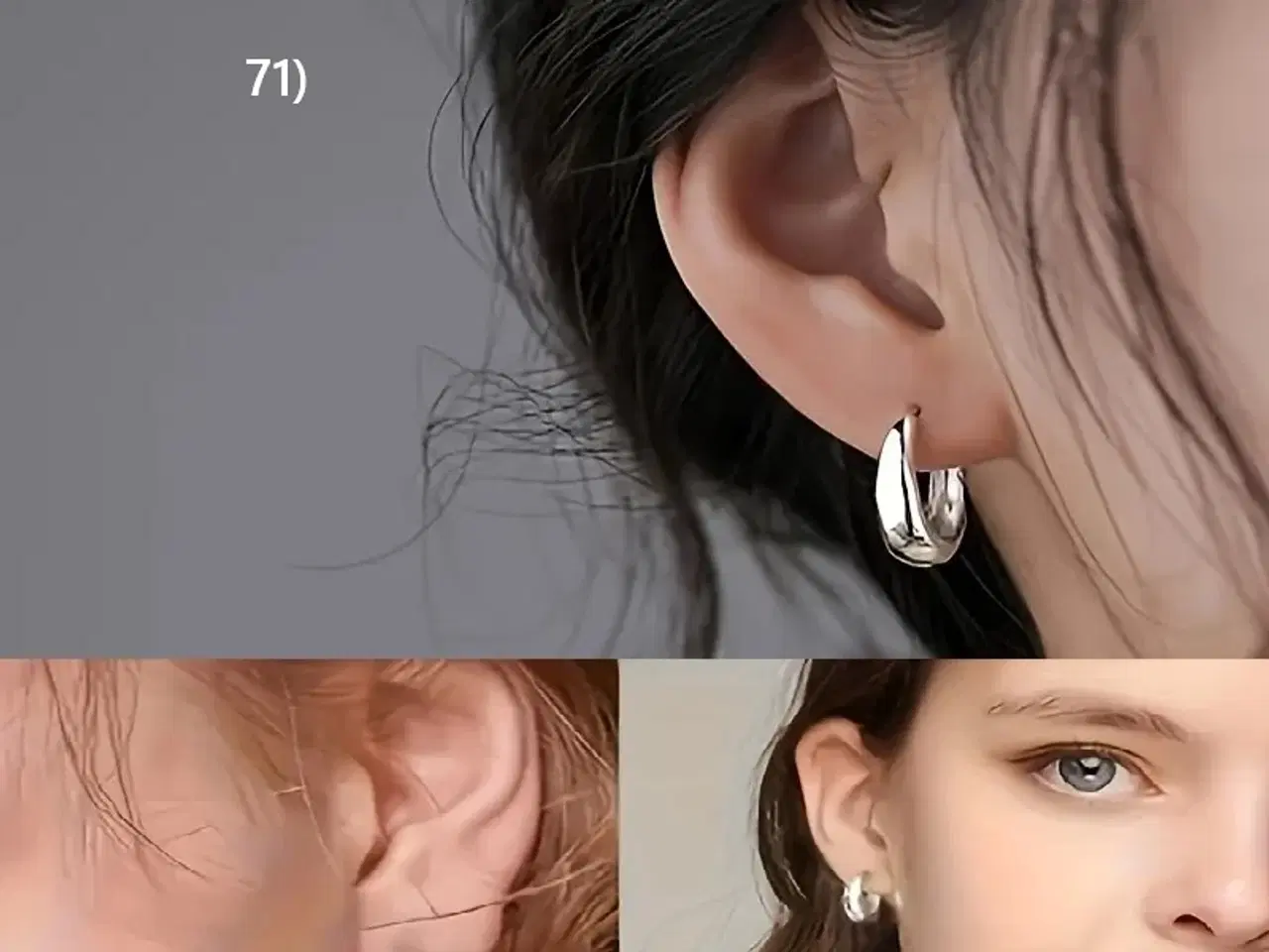 Billede 1 - * Sterlingsølv; Elegante Boho-øreringe