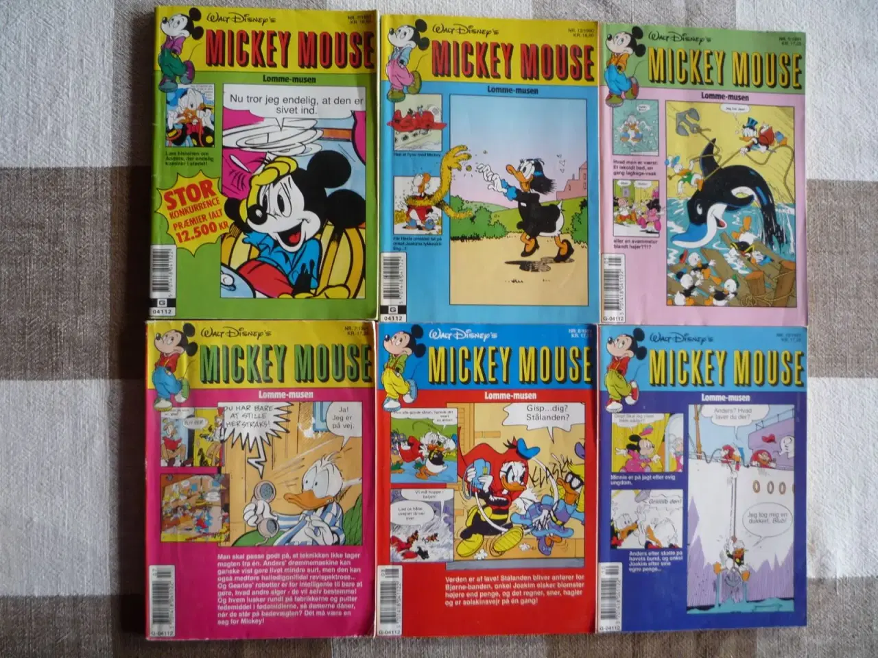 Billede 1 - Gl. Lomme musen, Mickey Mouse