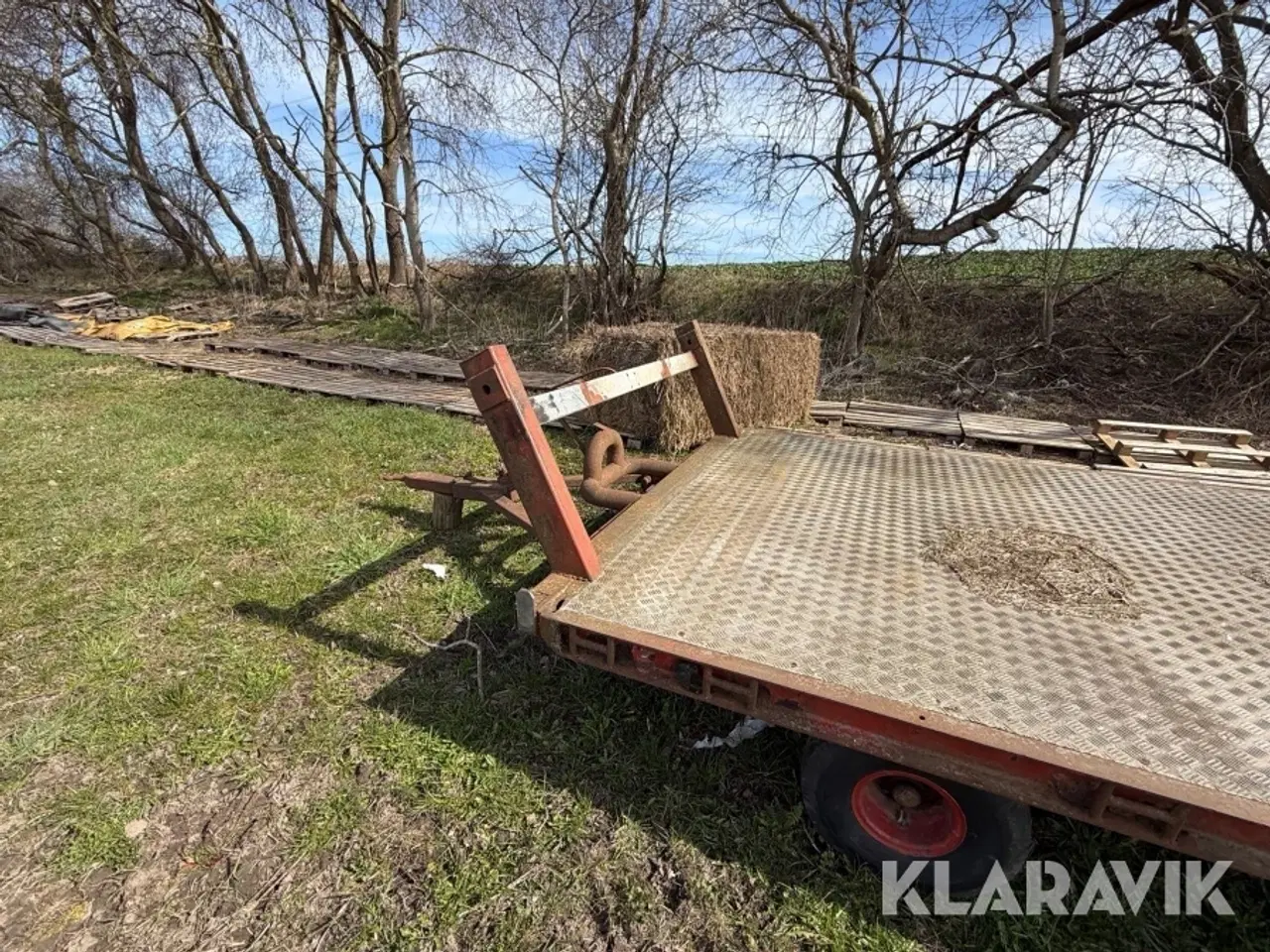 Billede 7 - Maskintrailer fladvogn