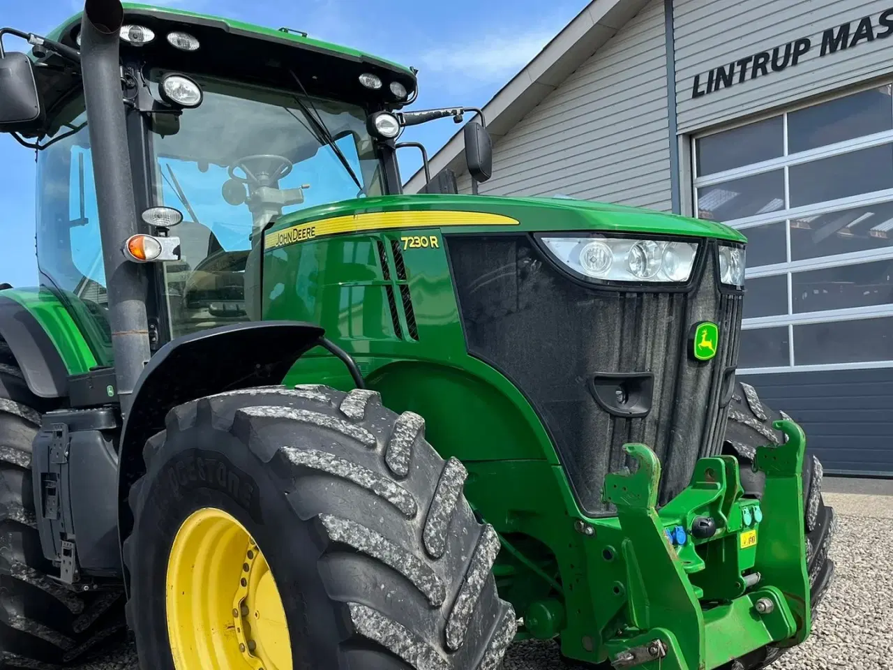 Billede 17 - John Deere 7230R Med frontlift. Stor stærk traktor til små penge
