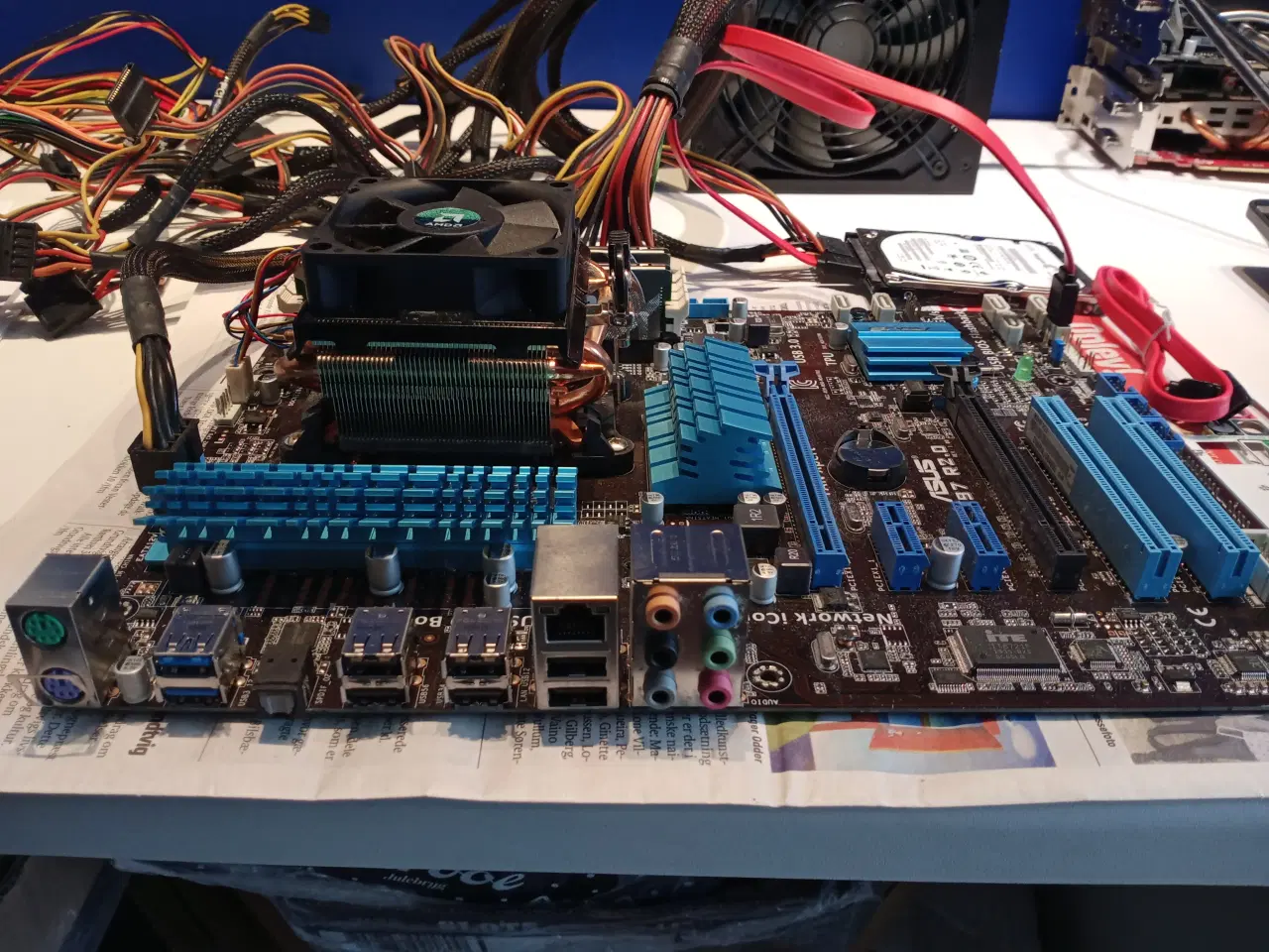 Billede 2 - Bundkort, cpu, ram og hdd m/ win 10 dk