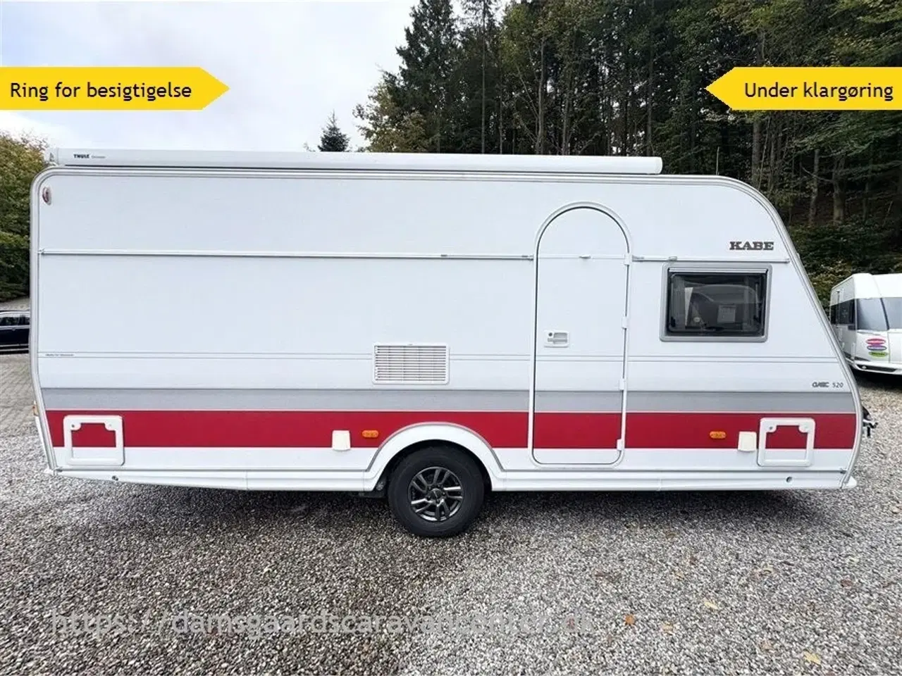 Billede 1 - 2019 - Kabe Classic 520 XL KS   Fransk seng-Alde-Gulvvarme-Mover-El markise