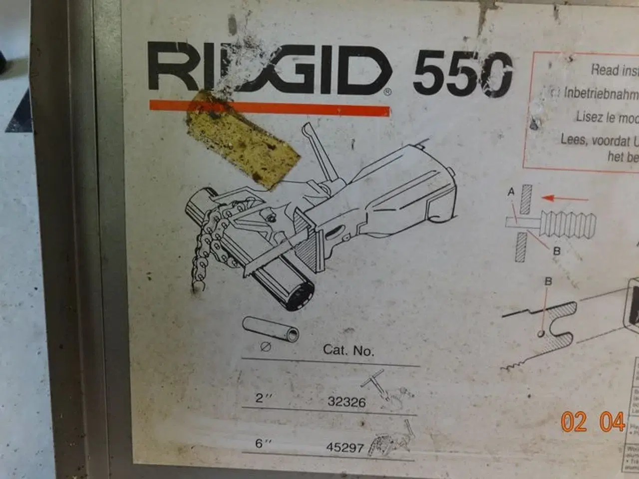 Billede 3 - Ridgid bajonetsav 550