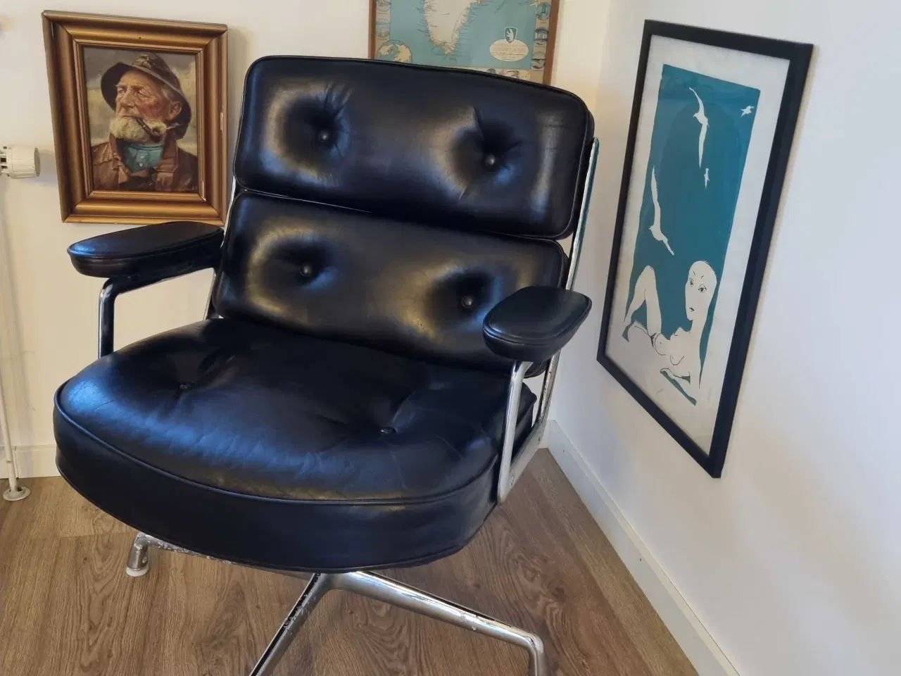 Billede 3 - Eames Lobby Chair ES 105 – original vintage