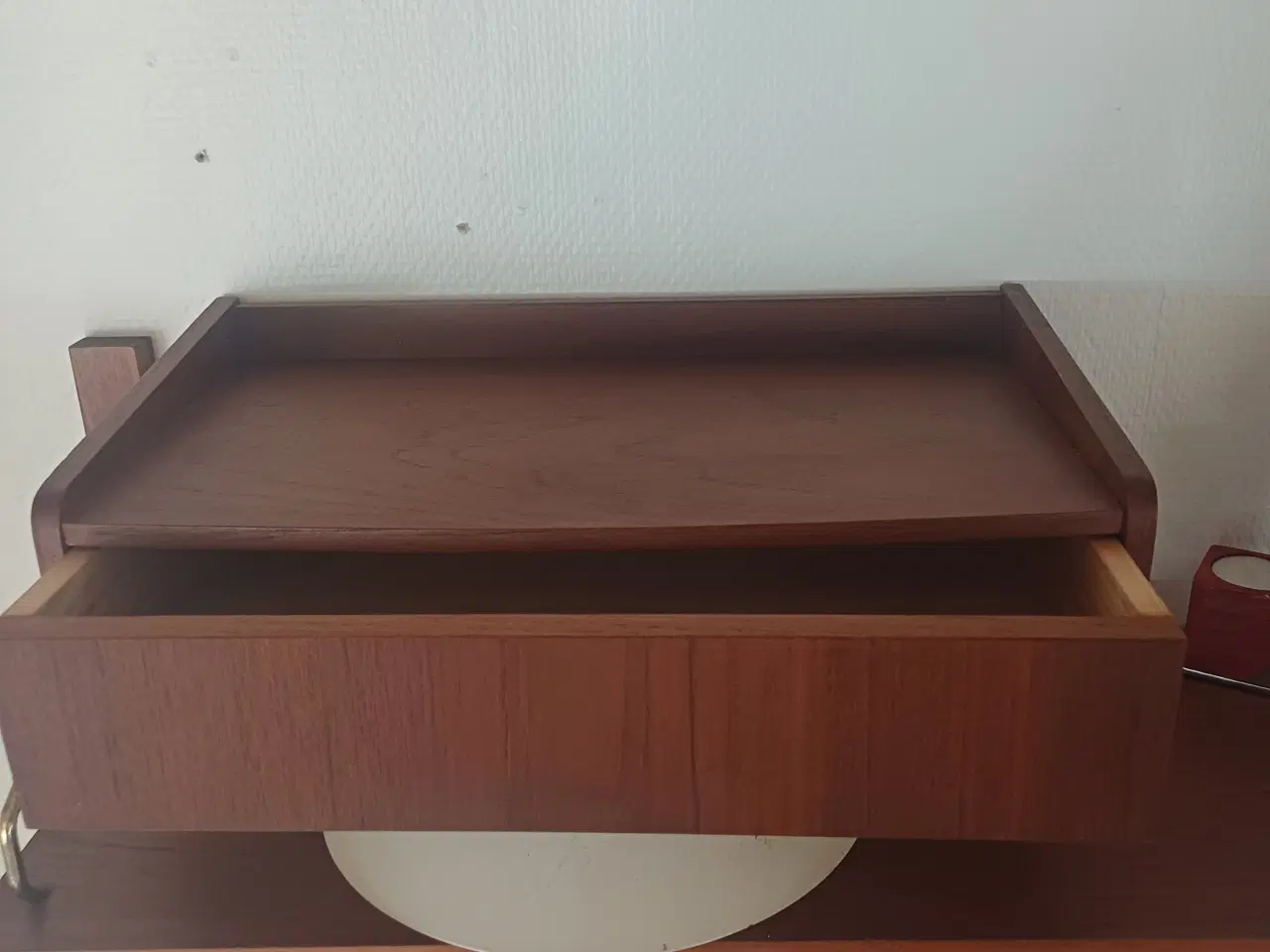 Billede 1 - Sengebord i teak 