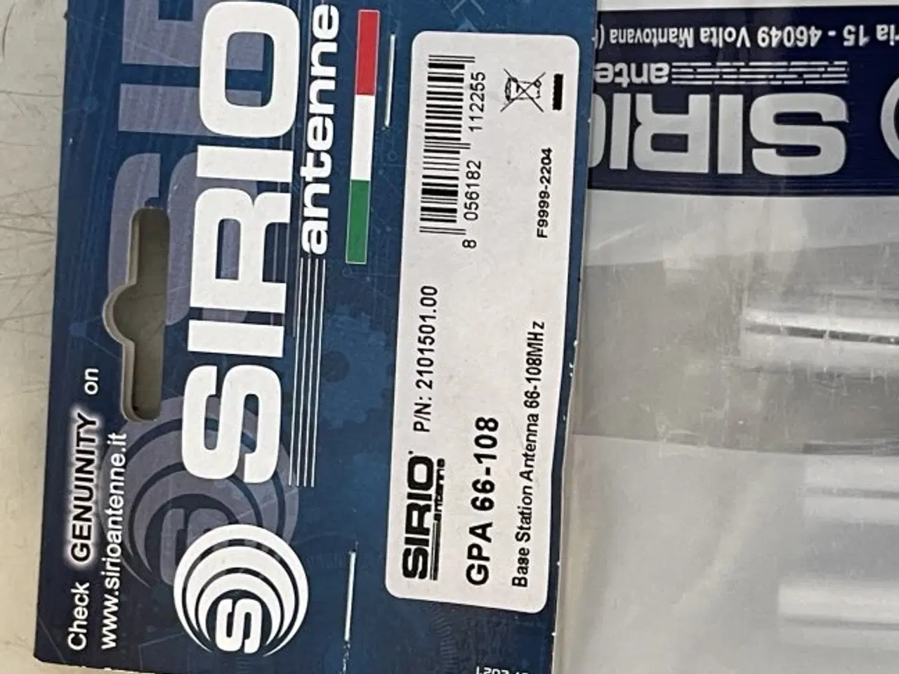 Billede 4 - Sirio GPA 55-108Mhz 