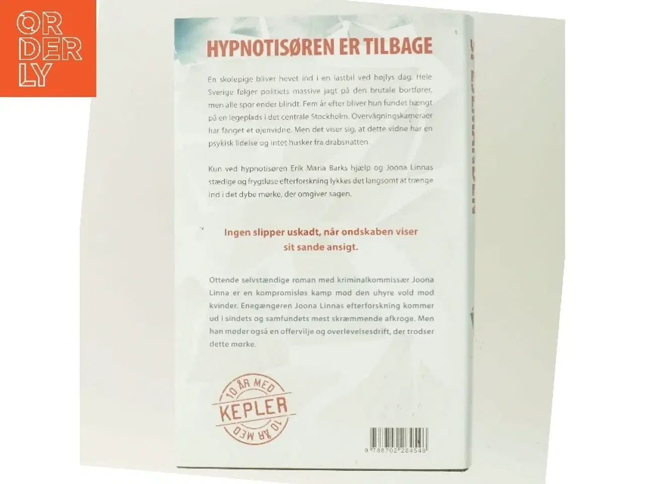 Billede 3 - Spejlmanden : kriminalroman af Lars Kepler (Bog)