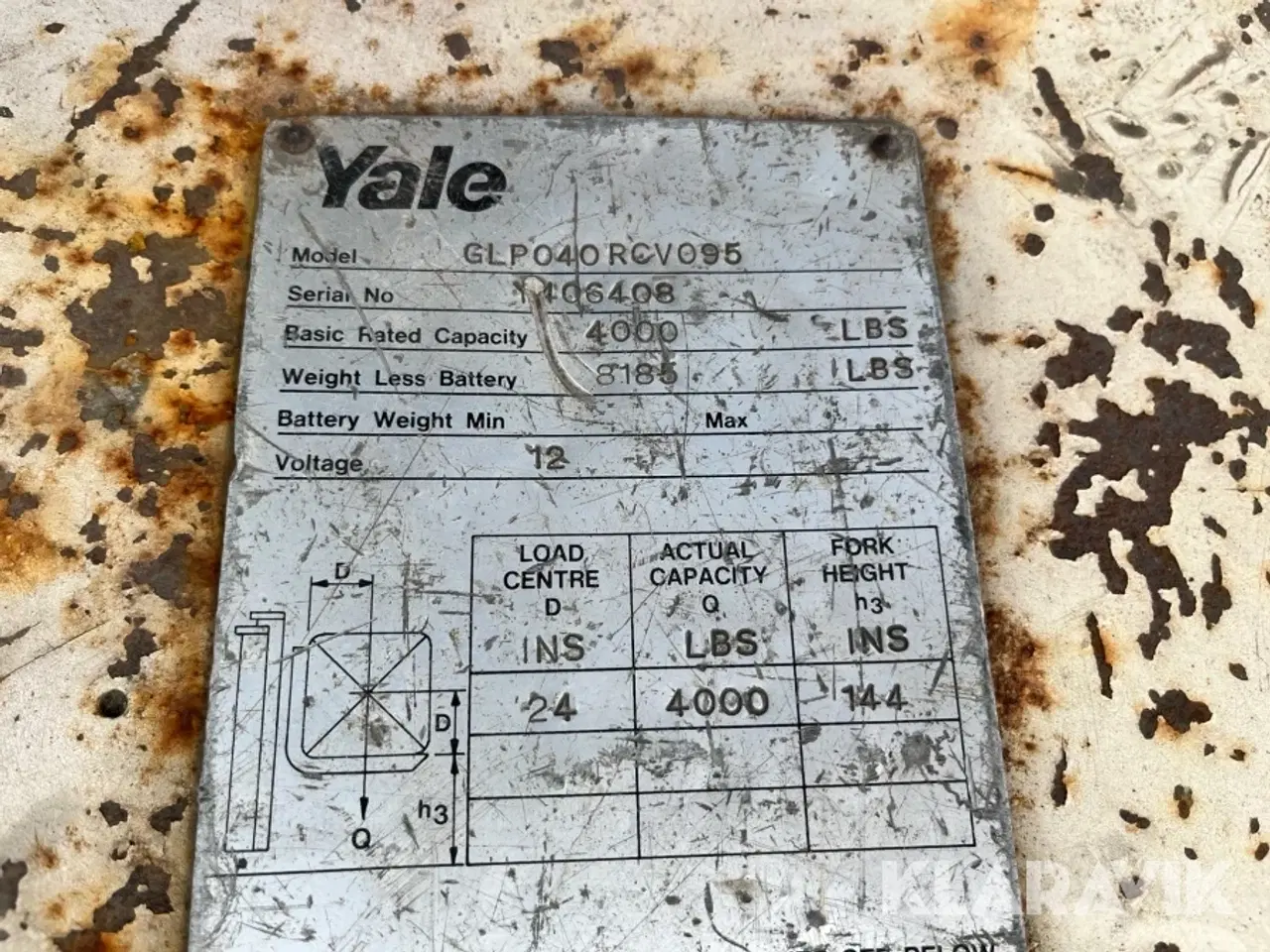 Billede 11 - Truck Yale GLP040