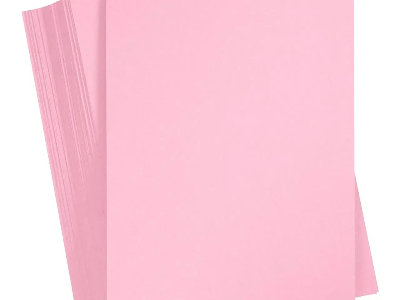 Billede 1 - Lys Pink Karton A5, 180 g - 100 ark