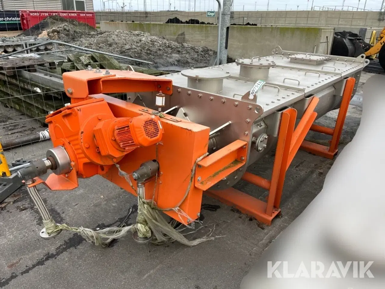 Billede 1 - Skruetransportør Segler SDD 630 dobbelt kølesnegl 1 styk